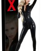 LATEX CATSUIT BLACK S